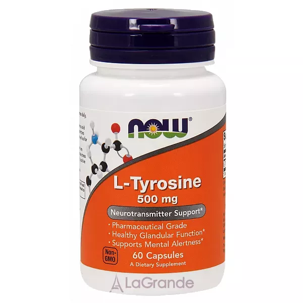 Now Foods L-Tyrosine 500 mg L-�������, 500 ��