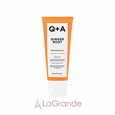 Q+A Ginger Root Daily Moisturiser        