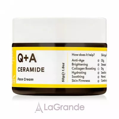 Q+A  Ceramide Barrier Defence Face Cream      