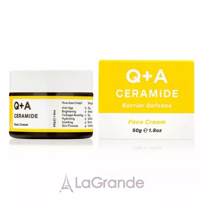 Q+A  Ceramide Barrier Defence Face Cream      