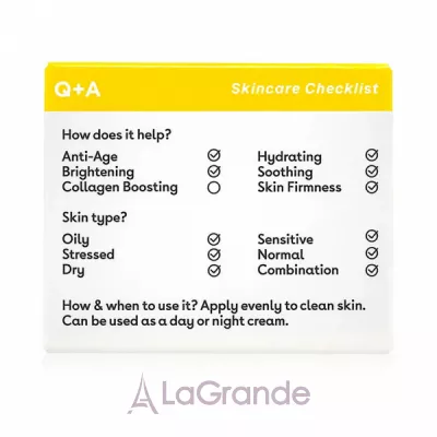 Q+A  Ceramide Barrier Defence Face Cream      