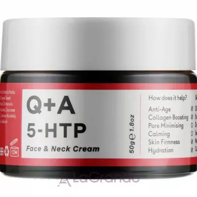 Q+A  5-HTP Face & Neck Cream      