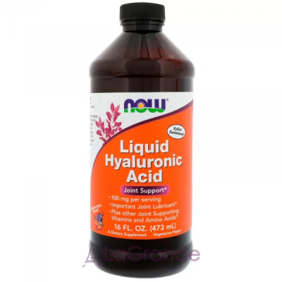 Now Foods Liquid Hyaluronic Acid 100 mg      , 100 