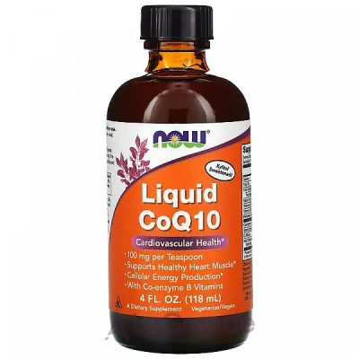 Now Foods Liquid CoQ10 100 mg   Q10, 100 