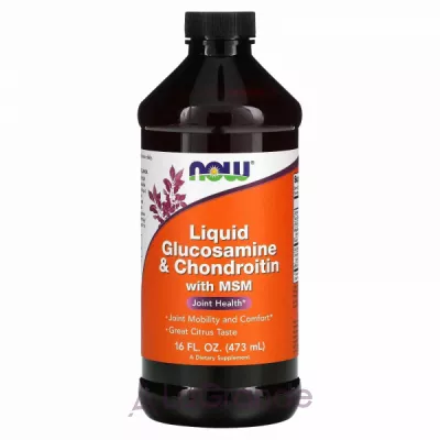 Now Foods Glucosamine & Chondroitin with MSM     , 