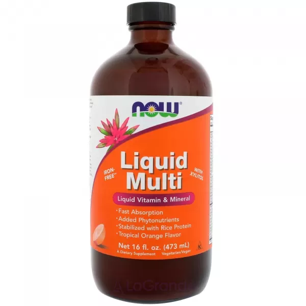 Now Foods Liquid Multi ������������ ��� � ������ ���������