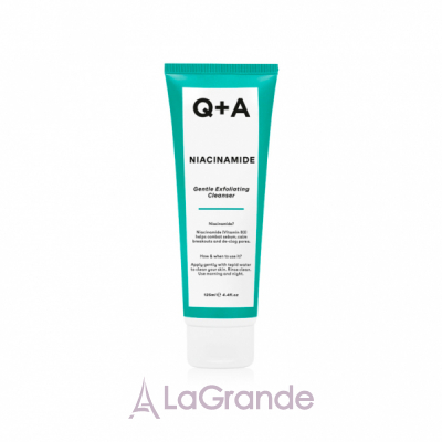 Q+A  Niacinamide Gentle Exfoliating Cleanser ³   