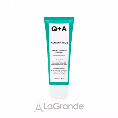 Q+A  Niacinamide Gentle Exfoliating Cleanser ³   