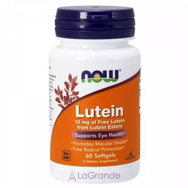 Now Foods Lutein 10 mg �����, 10 �� (�������� ����)