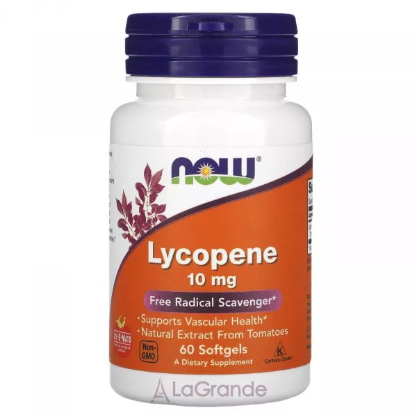 Now Foods Lycopene 10 mg ����������� ������� 