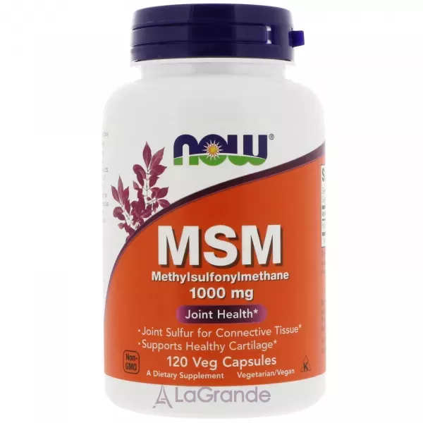 Now Foods MSM 1000 mg ��� �������������������, 1000 ��