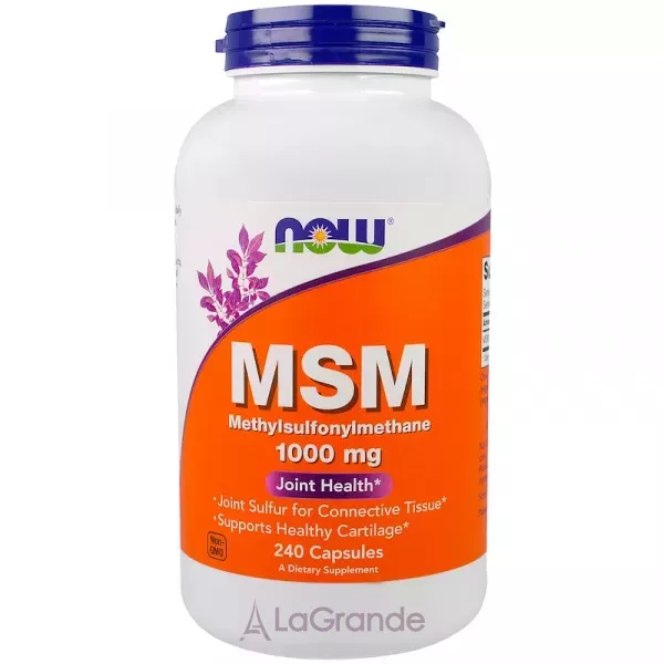Now Foods MSM 1000 mg ��� �������������������, 1000 ��