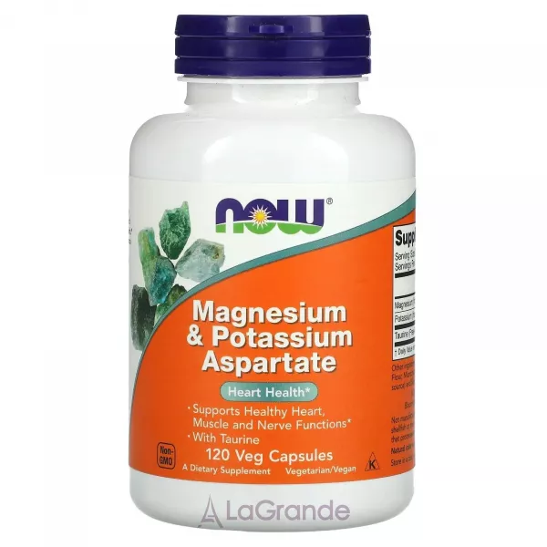 Now Foods Magnesium & Potassium Aspartate ������ �� ���� ��������