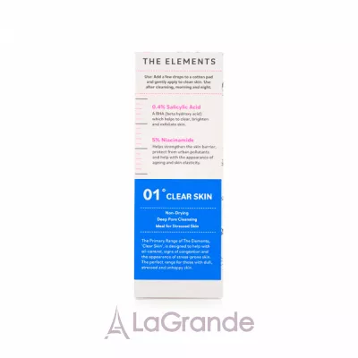 Q+A  The Elements Skin Clarifying Toner        