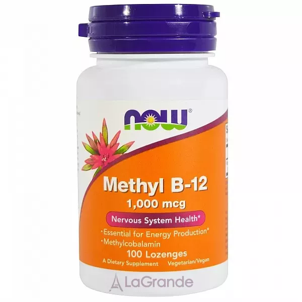 Now Foods Methyl B-12 1000 mcg ³���� �-12 �����, 1000 ���