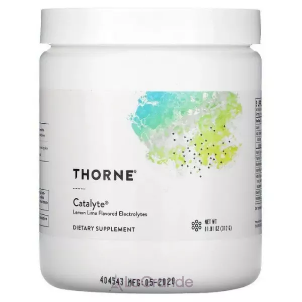 Thorne Research Catalyte Lemon Lime Flavored Electrolytes ���������� ���� ������-�����
