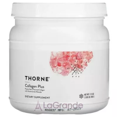 Thorne Research Collagen Plus Passion Berry     