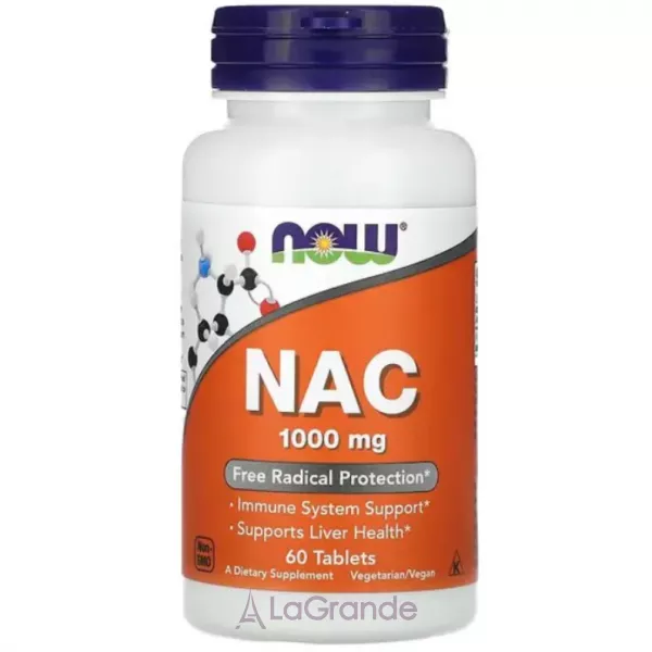 Now Foods NAC 1000 mg �������������, 1000 ��
