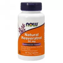 Now Foods Natural Resveratrol 50 mg ����������� �����������, 50 �� (�������� �������-������� �������)