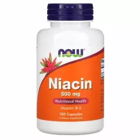 Now Foods Niacin 500 mg ³���� B3 ͳ����, 500 ��, �������