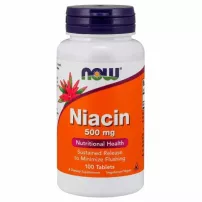 Now Foods Niacin 500 mg ³���� B3 ͳ����, 500 ��