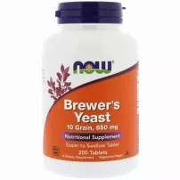 Now Foods Brewer's Yeast 650 mg ����� �����, 650 ��