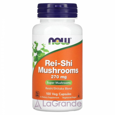 Now Foods Rei-Shi Mushrooms 270 mg  , 270 