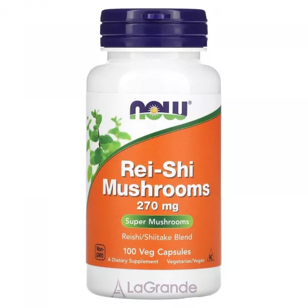 Now Foods Rei-Shi Mushrooms 270 mg ����� �����, 270 ��