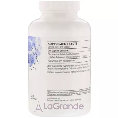 Thorne Research Glucosamine Sulfate    