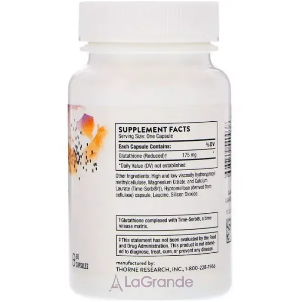 Thorne Research Glutathione-SR ��������-SR � ��������