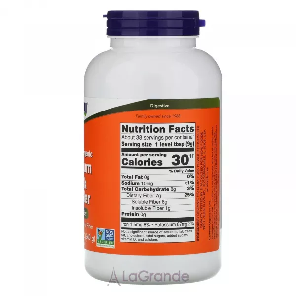 Now Foods Psyllium Husks Powder �������� ������ �����������