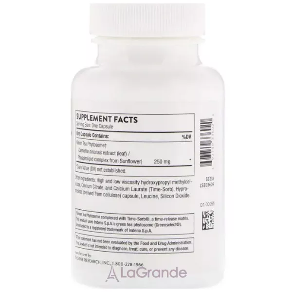 Thorne Research Green Tea Phytosome ������� ��� � ��������