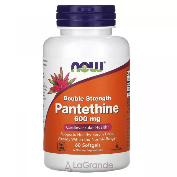 Now Foods Pantethine 600 mg ��������, ������� ����, 600 ��