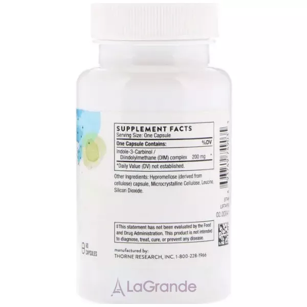 Thorne Research Indole-3-Carbinol �����-3-������� � ��������