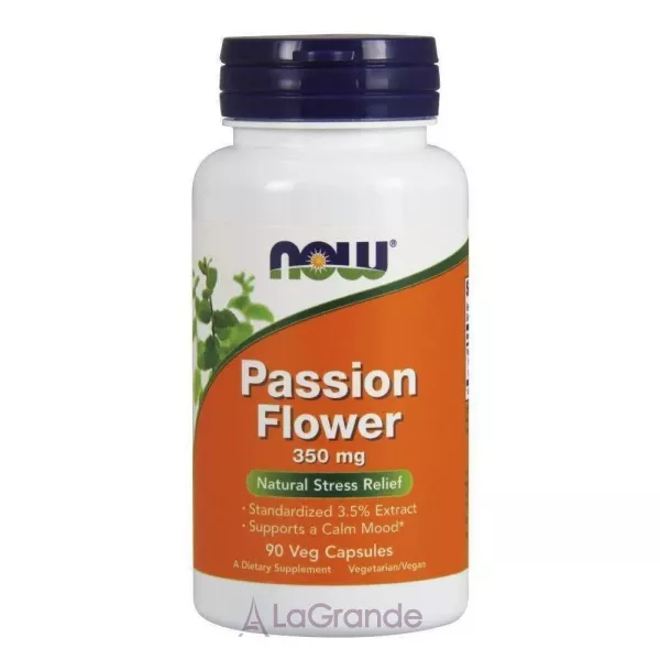 Now Foods Passion Flower 350 mg ���������� ��� ���������� (�������� ����), 350 ��