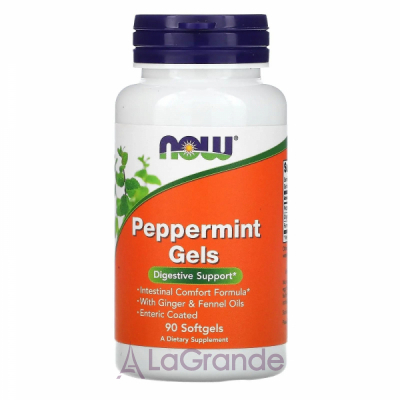 Now Foods Peppermint Gels  ' ( )