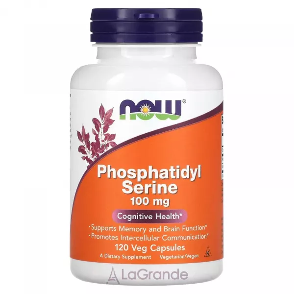 Now Foods Phosphatidyl Serine 100 mg ���������������, 100 �� (�������� ���'�� �� ������� ���������)