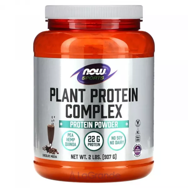 Now Foods Plant Protein Complex Chocolate Mocha ��������� ���������� ��������, � ������ ����������� �����