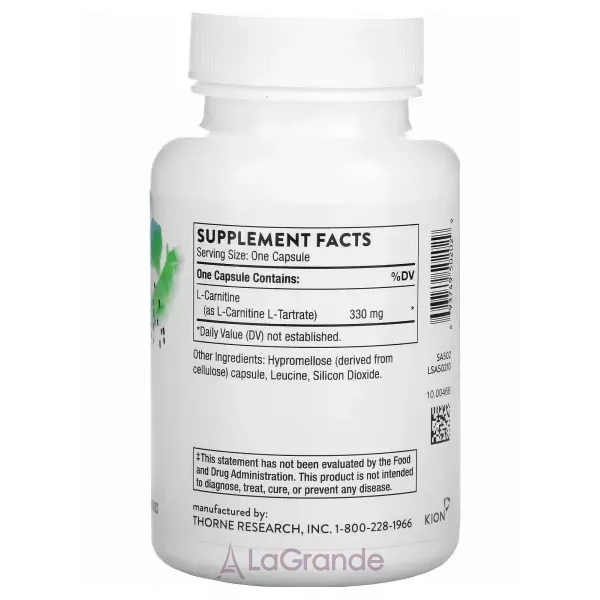 Thorne Research L-Carnitine L-�������� � ��������