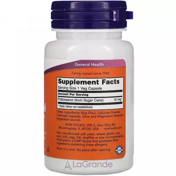 Now Foods Policonasol 10 mg ���������� 10 �� (�������� ��������� ��������������� ����������)