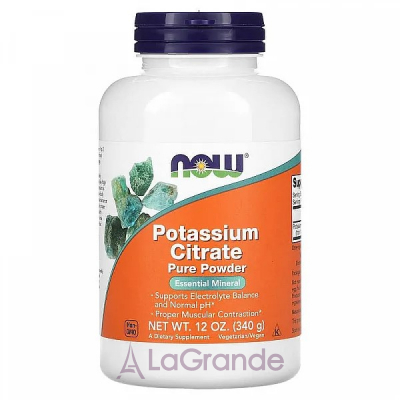 Now Foods Potassium Citrate Pure Powder  ,  (      ,    )