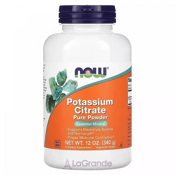 Now Foods Potassium Citrate Pure Powder ���� ������, ������� (��� �������� ������������� ������� �� ����������� ��, ������ ����������� �'������� ����������)