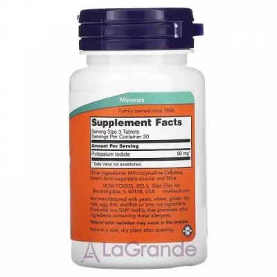 Now Foods Potassium Iodide  ( ), 30  (  )