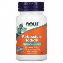 Now Foods Potassium Iodide ĳ������ ������� ��� �������� ���������� ������ "��� (����� ����)", 30 ��