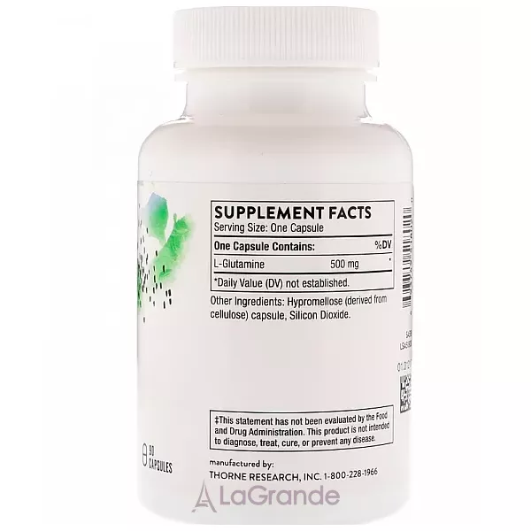 Thorne Research L-Glutamine L-������� � ��������