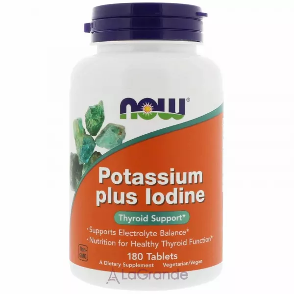Now Foods Potassium Plus Iodine ĳ������ ������� ��� �������� ���������� ������ 