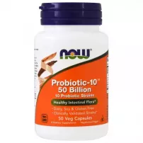 Now Foods Probiotic-10 50 Billion ���������-10, 50 ���� ���