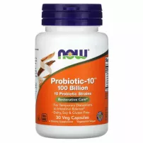 Now Foods Probiotic-10 100 Billion ���������-10, 100 ���� ���