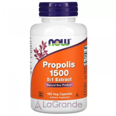 Now Foods Propolis 1500 5:1 Extract , 300 