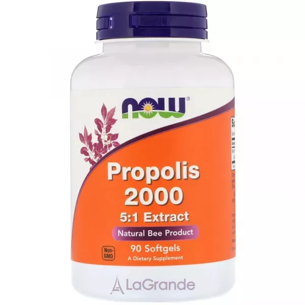 Now Foods Propolis 2000 5:1 Extract �������, 400 ��
